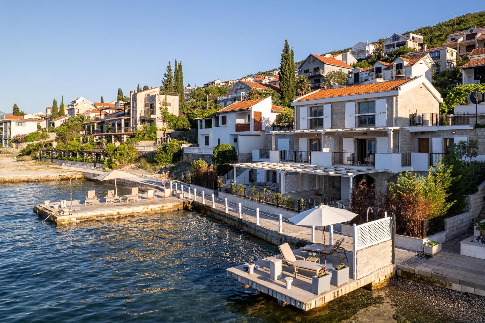 Villas Plitka Tivat Exterior foto
