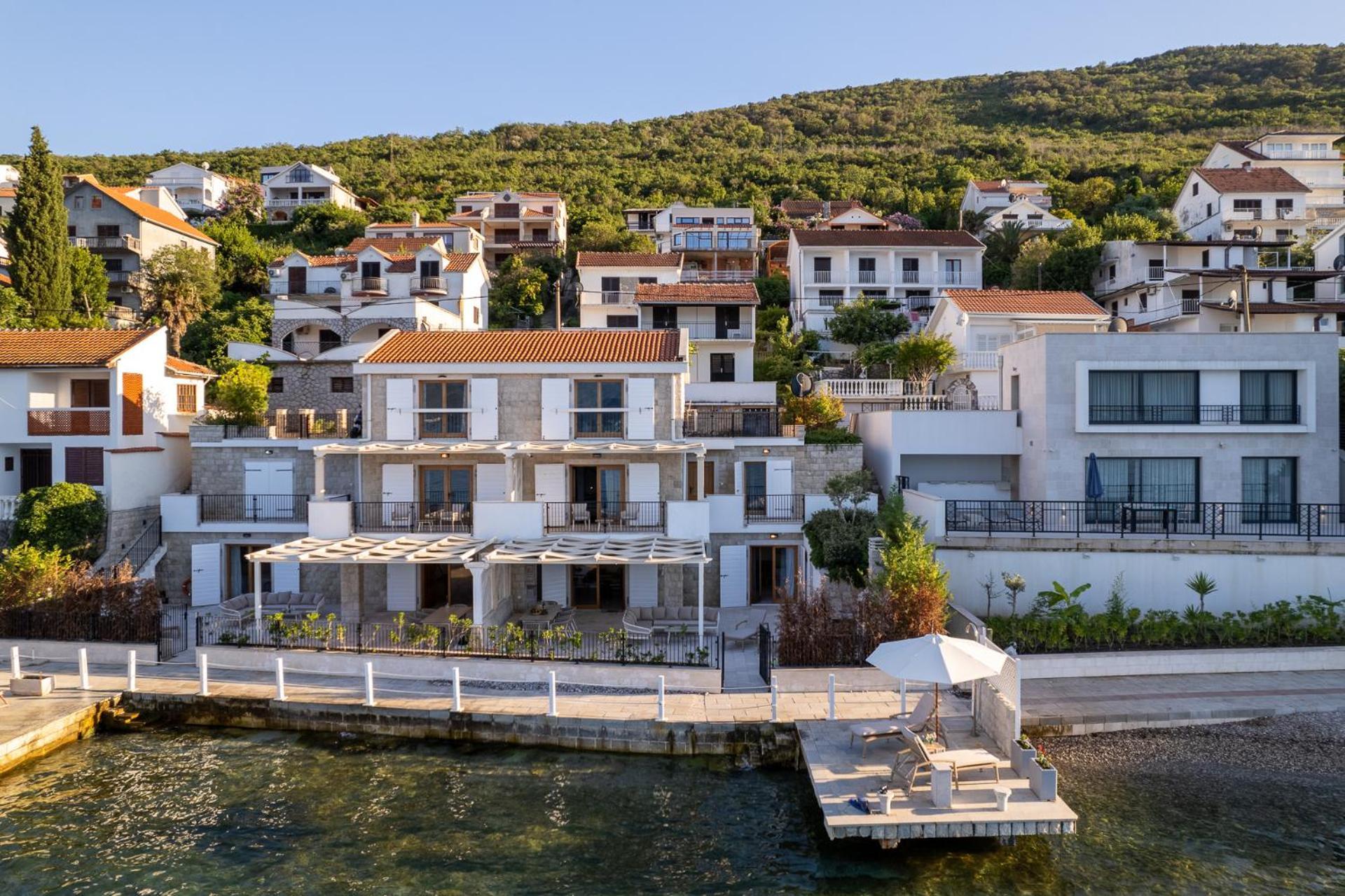 Villas Plitka Tivat Exterior foto
